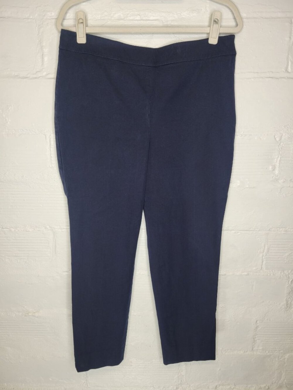 Talbots Women's Size 12P Petite Pants Chatham Ankle Pant Blue